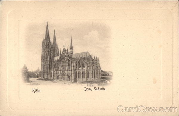 Dom, Sudseite - Cathedral, South Side Cologne Germany