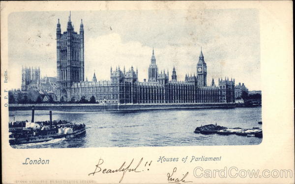 Houses of Parliament London England