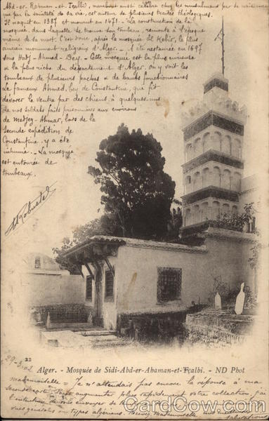Mosquee de Sidi-Abd-er-Ahaman-et-Tcalbi Algiers Algeria