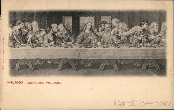 Da Vinci's The Last Supper in Milan Italy
