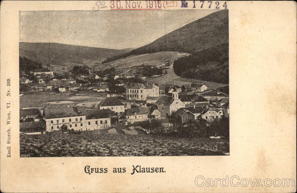 Gruss aus Klausen Germany