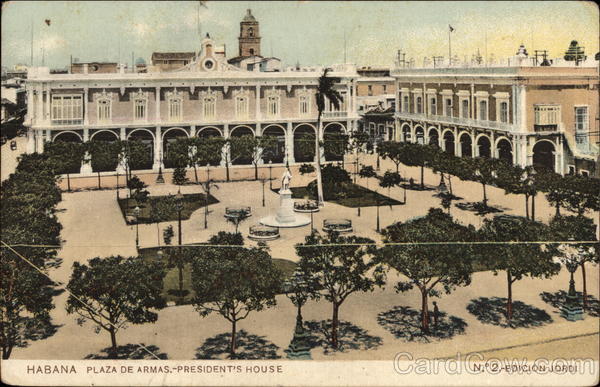 President's House - Plaza de Armas Havana Cuba