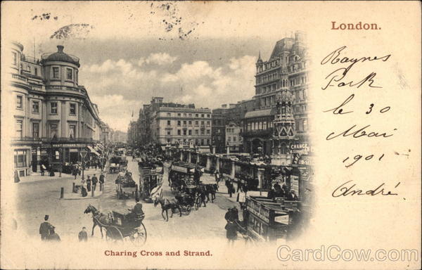 Charing Cross and Strand London England