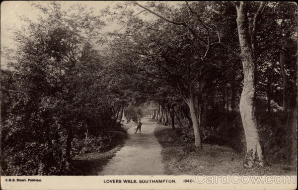Lovers Walk Southampton England Hampshire
