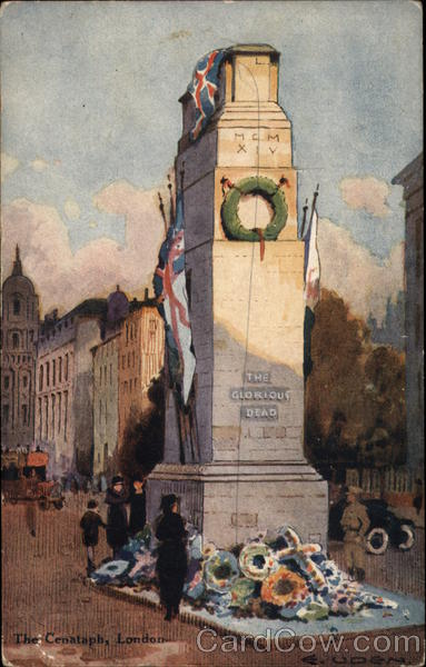 The Cenotaph London England