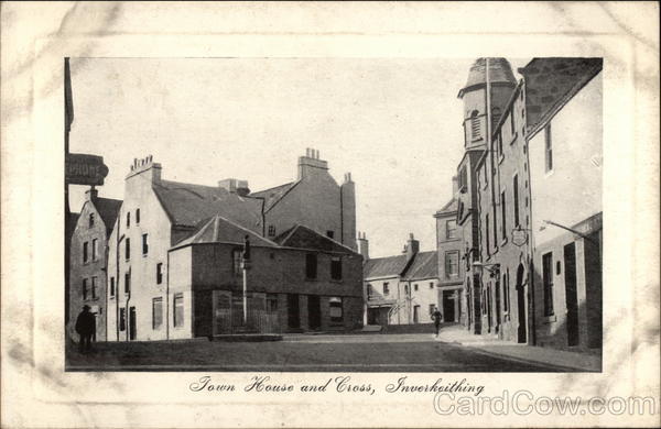 Town House and Cross in Inverkeithing United Kingdom