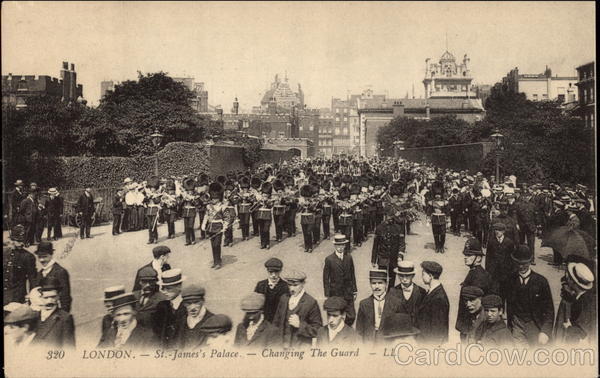 St. James's Palace - Changing The Guard London England