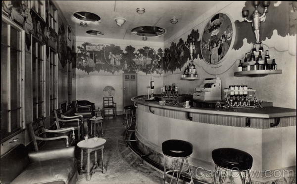 Knickerbocker Bar, Canadian Pacific SS Empress of Britain