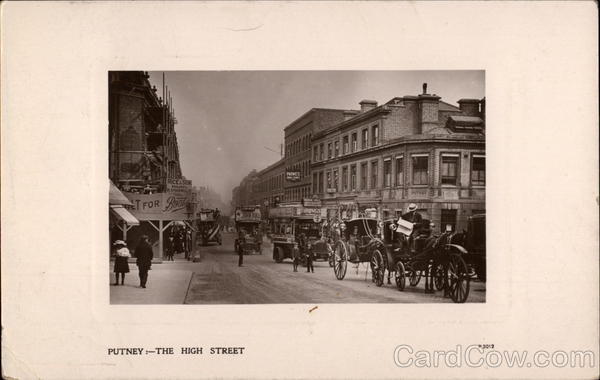 The High Street Putney England