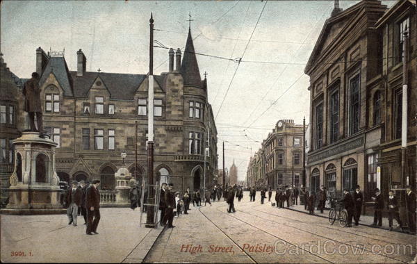 High Street Paisley Scotland