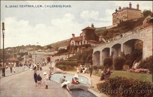 Children's Pond - Isle of Wight Ventnor City England