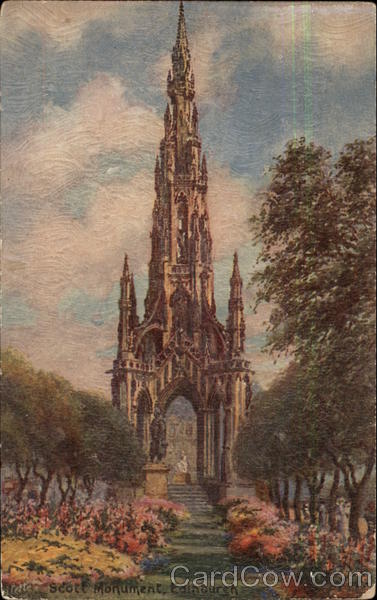 Scott Monument Edinburgh Scotland