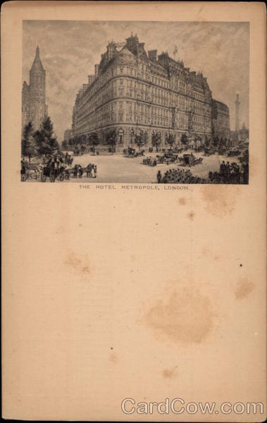 The Hotel Metropole London England