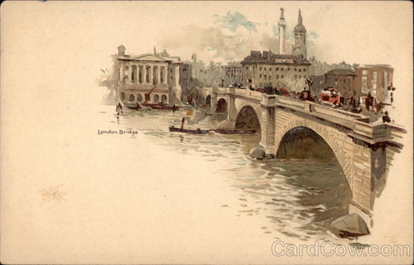 London Bridge & River Thames England