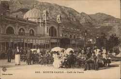 Cafe de Paris Postcard