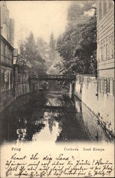Certkova. Insel Kampa Postcard