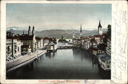 Vom Obern Muhlesteg Postcard