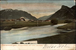Passionstheater mit Laber und Kosel Oberammergau, Germany Postcard Postcard