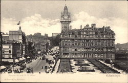 Princes Street and N.B. Hotel Postcard