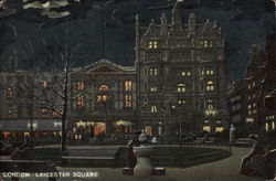 Leicester Square London, England Postcard Postcard