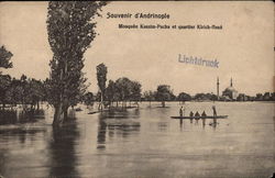 Mosquee Kassim-Pacha et quartier Kirich-Hane Postcard