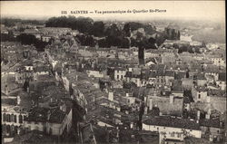 Vue panoramique du Quartier St-Pierre Postcard