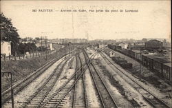Vue prise du pont de Lormont Postcard