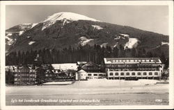 Igls Resort in Innsbruck, With View of Patscherkofel Mountain Postcard