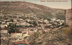 View of Ragusa, With Hotel Imperial Postcard