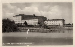 Laroverket fran Malmbron Postcard