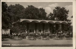 Stadsparksrestauranten Kalmar, Sweden Postcard Postcard