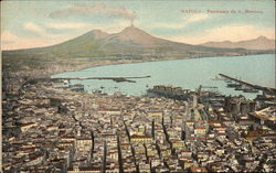 Panoramic View of Naples from San Martino Postcard