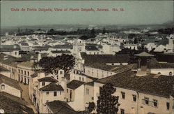 View of Ponta Delgada, Azores Postcard