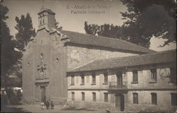 Sanctuary Facade in Alcala de la Selva, Spain Postcard