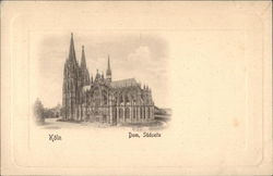 Dom, Sudseite - Cathedral, South Side Postcard