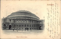 The Royal Albert Hall in London Postcard