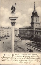 Kolumna Krola Zygmunta Postcard