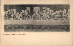 Da Vinci's "The Last Supper" in Milan Postcard