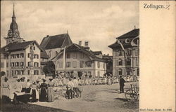 Street Scene Postcard