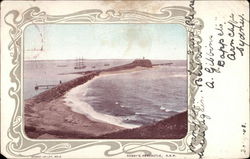 Nobby's Lighthouse Postcard
