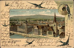 Stadthausquai u. Helliberg Postcard