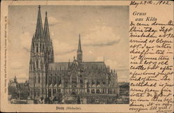 Gruss aus Koln Postcard