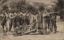 Transport d'ivorie Postcard