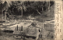 Oldtown Spring and Water Works, Old Calabar Postcard