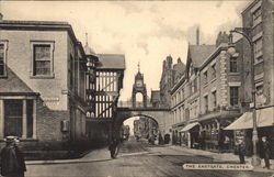 The Eastgate Chester, England Cheshire Postcard Postcard