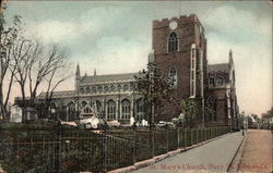 St. Mary's Church Bury St. Edmunds, England Postcard Postcard