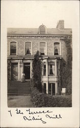 House in Riding Mill, England Postcard