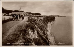 The Cafe, Sewerby Cliffs Bridlington, England Yorkshire Postcard Postcard