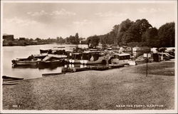 Near the Ferry Postcard