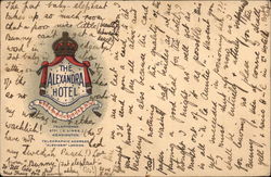 The Alexandra Hotel Postcard